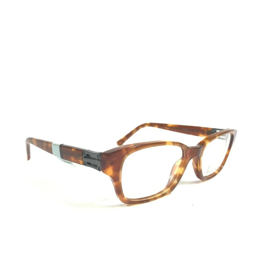 Nicole Miller Eyeglasses Frames BROOME C01 Brown Tortoise Thick Rim 50-16-135